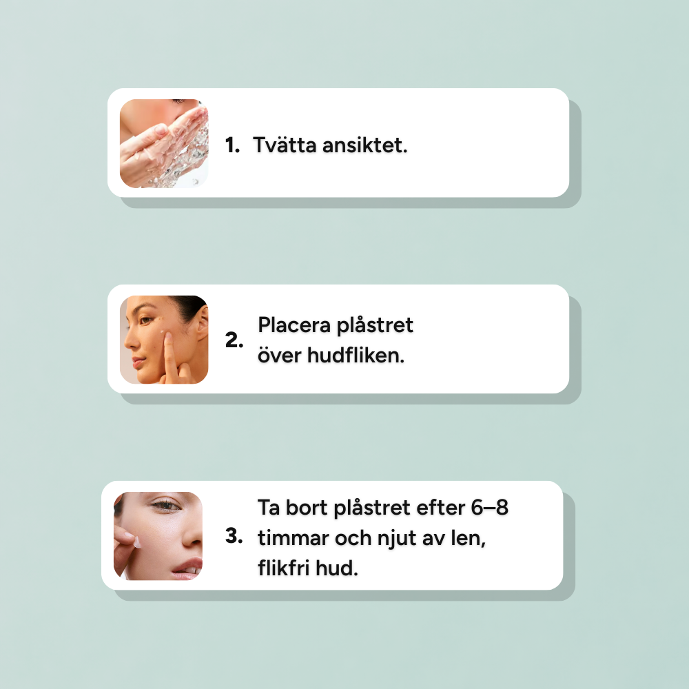 DermaPatches - Bli av med hudflikar smärtfritt